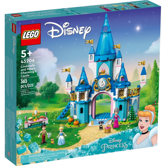 LEGO DISNEY Cinderella and Prince Charming's Castle 2022
